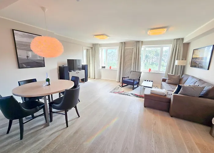Duenenresidenz Prora - Ferienwohnung Mit Meerblick, 3 Schlafzimmern Und Balkon Np-206