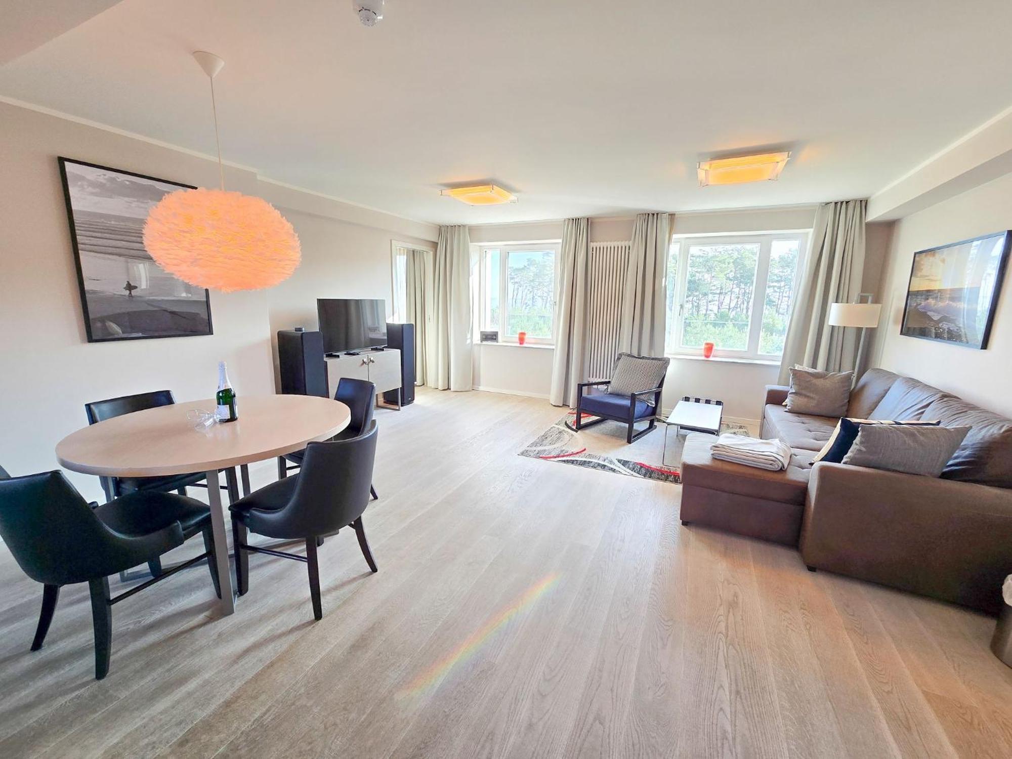 Duenenresidenz Prora - Mit Meerblick, 3 Schlafzimmern Und Balkon Np-206 Apartment *